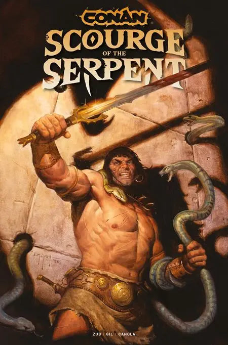 CONAN THE BARBARIAN SCOURGE OF THE SERPENT #2 (OF 4) CVR A EM GIST (MR) Titan Comics
