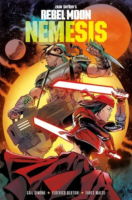 REBEL MOON NEMESIS #4 (OF 4) CVR B FRANK MAZZOLI VAR Titan Comics