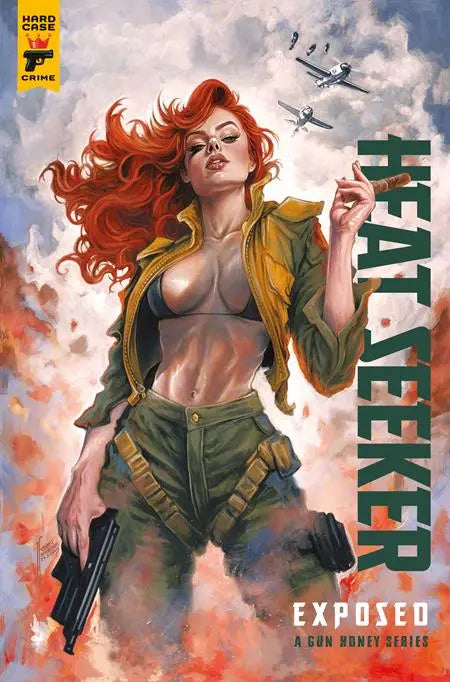 HEAT SEEKER EXPOSED A GUN HONEY SERIES #1 (OF 4) CVR O SDCC EXCLUSIVE TEHANI FARR FOIL TRADE VAR (MR) Limited to 500 copies Allocations May Occur. Titan Comics
