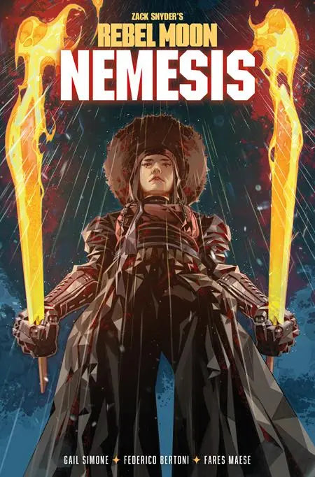 REBEL MOON NEMESIS #1 (OF 4) CVR G SDCC EXCLUSIVE KAEL NGU FOIL TRADE VAR Limited to 500 copies Allocations May Occur Titan Comics