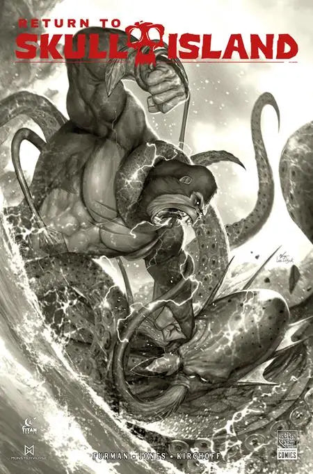 RETURN TO SKULL ISLAND #1 CVR H SDCC EXCLUSIVE INHYUK LEE SKETCH VAR Limited to 500 copies Allocations May Occur Titan Comics