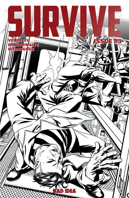 SURVIVE #3 (OF 4) CVR A MIKE MCKONE VAR BAD IDEA