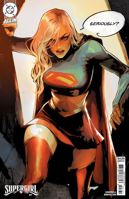 SUPERGIRL #7 CVR B SOZOMAIKA CARD STOCK VAR DC Comics