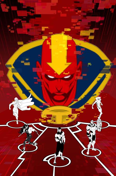 JUSTICE LEAGUE RED #4 (OF 6) CVR B DAVID BALDEON CARD STOCK VAR DC Comics