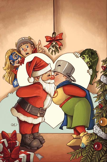 DCS I SAW MA HUNKEL KISSING SANTA CLAUS #1 (ONE SHOT) CVR A CHRISSIE ZULLO DC Comics