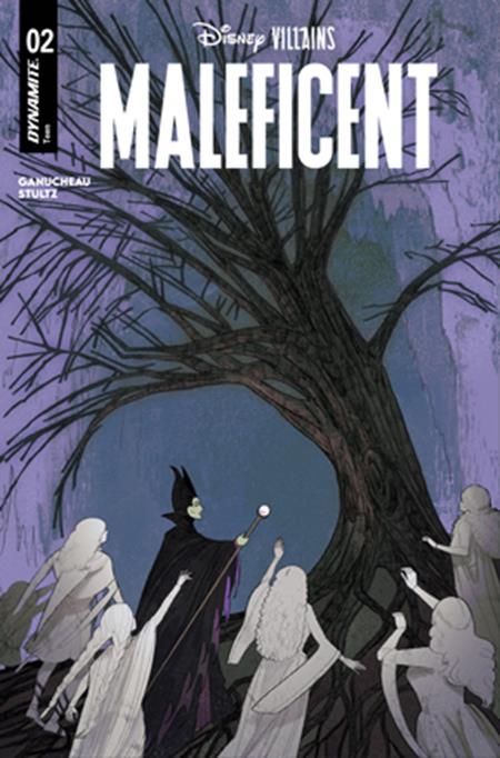 DISNEY VILLAINS MALEFICENT #2 CVR D THEO STULTZ VAR DYNAMITE Entertainment