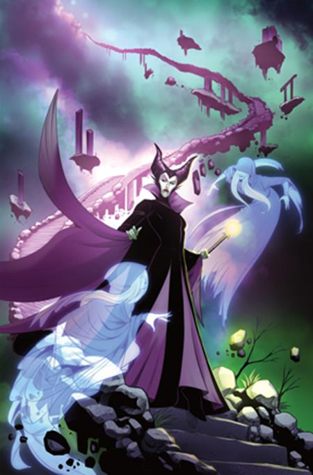 DISNEY VILLAINS MALEFICENT #2 CVR F INCENTIVE 1:10 ROBERT QUINN VIRGIN VAR DYNAMITE Entertainment