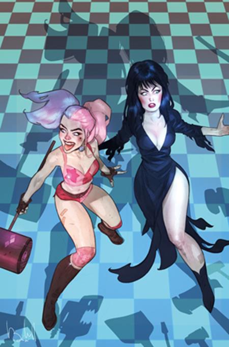 HARLEY QUINN X ELVIRA #2 CVR L INCENTIVE 1:10 BEN CALDWELL VIRGIN VAR DYNAMITE Entertainment