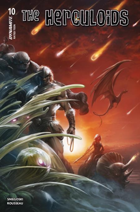 HERCULOIDS #10 CVR A FRANCESCO MATTINA DYNAMITE Entertainment