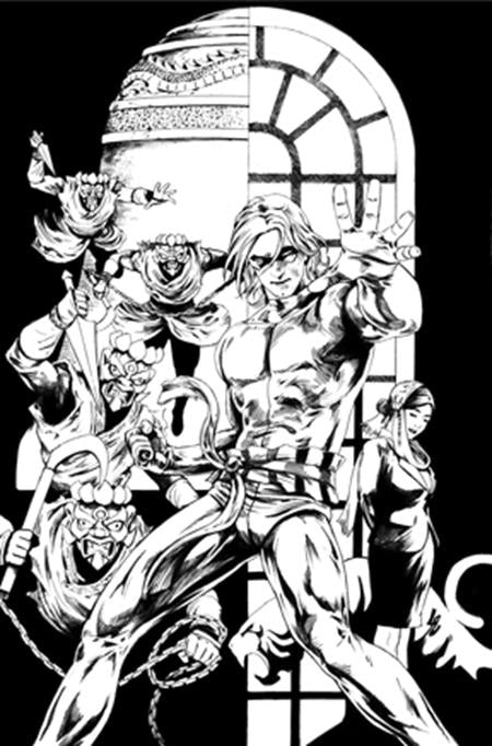 PETER CANNON THUNDERBOLT #1 CVR G INCENTIVE 1:10 JONATHAN LAU LINE ART VIRGIN VAR DYNAMITE Entertainment