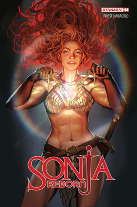 SONJA REBORN #4 CVR A STJEPAN SEJIC DYNAMITE Entertainment