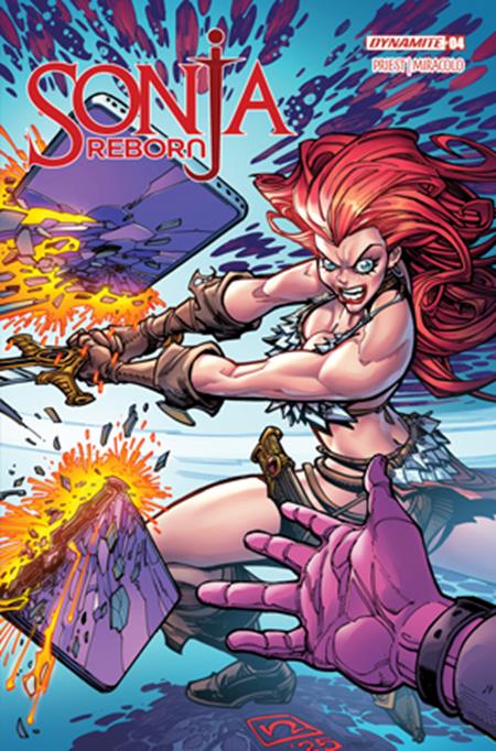 SONJA REBORN #4 CVR C CHAD HARDIN VAR DYNAMITE Entertainment