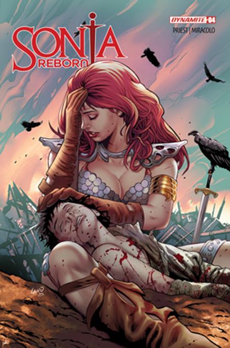 SONJA REBORN #4 CVR D GREG LAND VAR DYNAMITE Entertainment