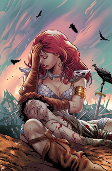 SONJA REBORN #4 CVR G INCENITVE 1:10 GREG LAND VIRGIN VAR DYNAMITE Entertainment