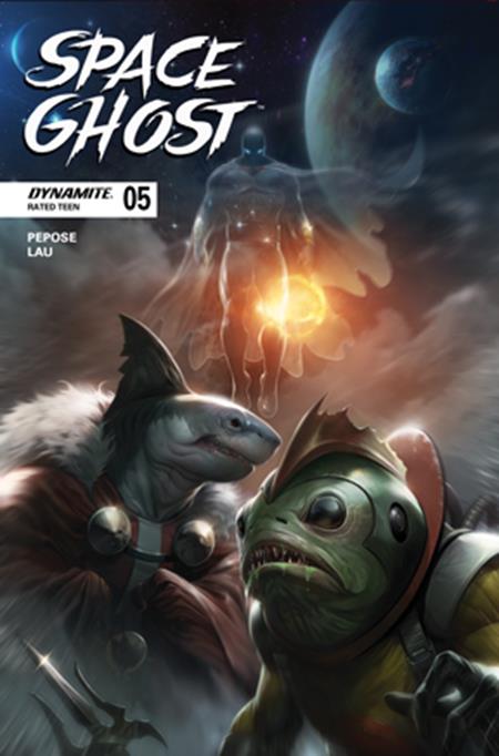 SPACE GHOST #5 CVR A FRANCESCO MATTINA DYNAMITE Entertainment