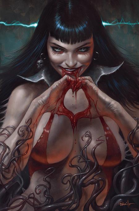 VAMPIRELLA (2025) #6 CVR F LUCIO PARRILLO METAL VIRGIN VAR DYNAMITE Entertainment