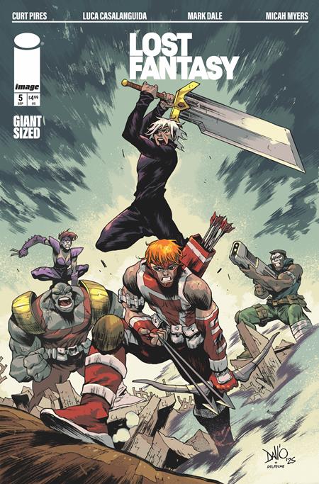 LOST FANTASY #5 CVR I MAXI DALLO YOUNGBLOOD TEAM UP VAR Image Comics