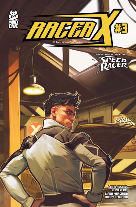 RACER X #3 (OF 8) CVR A FRANCESCO TOMASELLI Mad Cave Studios