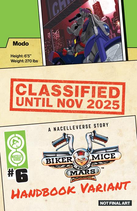 BIKER MICE FROM MARS (2025) #6 CVR A EDU SOUZA Oni Press