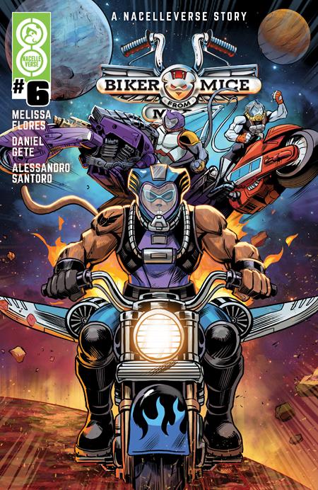 BIKER MICE FROM MARS (2025) #6 CVR B PATRICK SPAZIANTE HANDBOOK VAR Oni Press