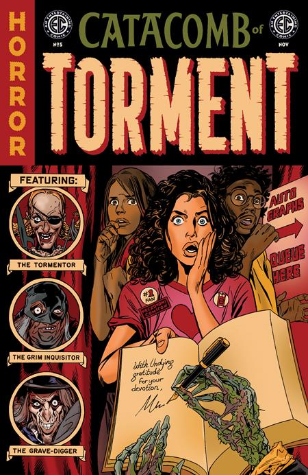 EC CATACOMB OF TORMENT #5 CVR A MARK BUCKINGHAM Oni Press