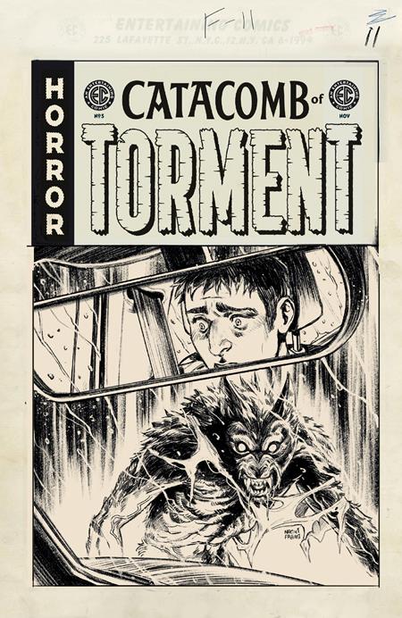 EC CATACOMB OF TORMENT #5 CVR D INCENTIVE 1:20 NAOMI FRANQ B&W ARTIST EDITION VAR Oni Press