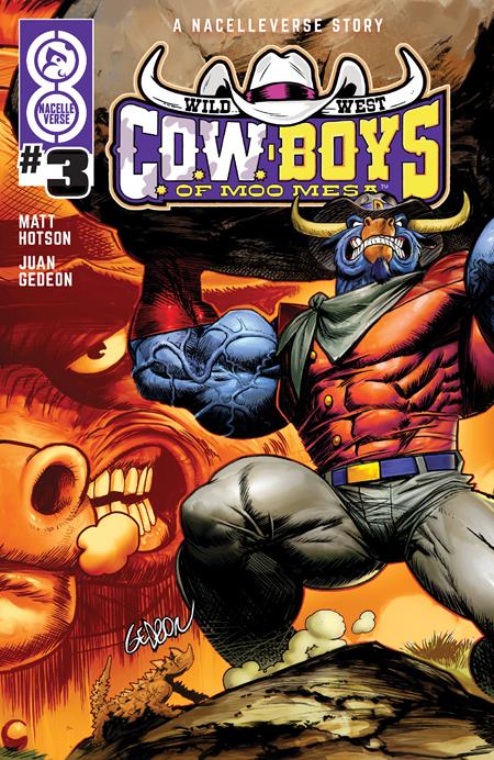 WILD WEST COW-BOYS OF MOO MESA #3 (OF 4) CVR A JUAN GEDEON Oni Press