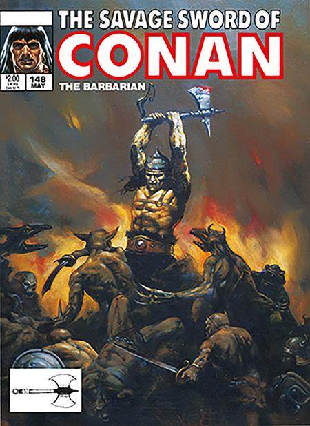 SAVAGE SWORD OF CONAN THE ORIGINAL COMICS OMNIBUS HC VOL 11 DIRECT MARKET EDITION DOUG BEEKMAN CVR (MR) Titan Comics