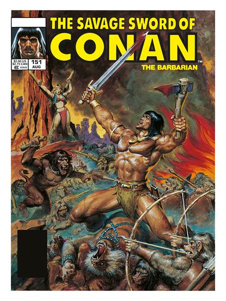 SAVAGE SWORD OF CONAN THE ORIGINAL COMICS OMNIBUS HC VOL 11 REGULAR EDITION EARL NOREM (MR) Titan Comics