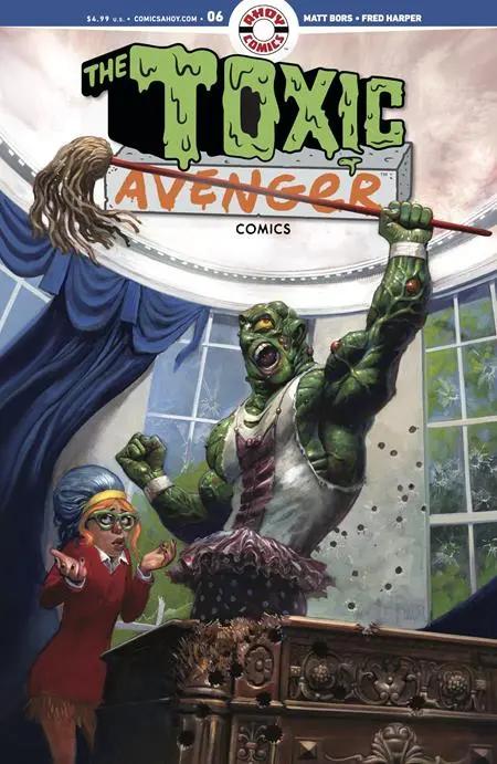 TOXIC AVENGER COMICS #6 CVR A FRED HARPER (MR) Ahoy
