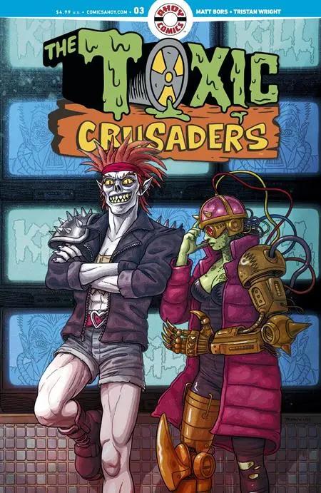 TOXIC CRUSADERS #3 (OF 5) CVR A TRISTAN WRIGHT (MR) Ahoy