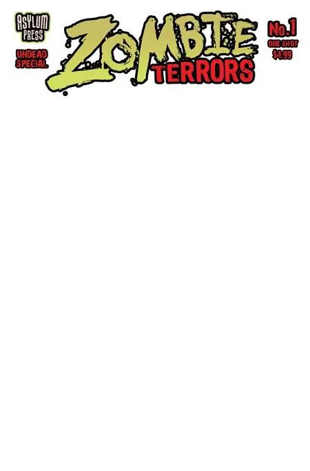 ZOMBIE TERROR #1 UNDEAD SPECIAL (ONE SHOT) CVR C SKETCH COVER VAR (MR) Previously Solicited Asylum Press