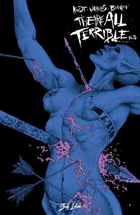 THEYRE ALL TERRIBLE #3 (OF 4) CVR A RAMON VILLALOBOS BAD IDEA