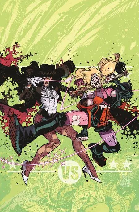 DC K.O. HARLEY QUINN VS ZATANNA #1 (ONE SHOT) CVR A JORGE CORONA DC Comics