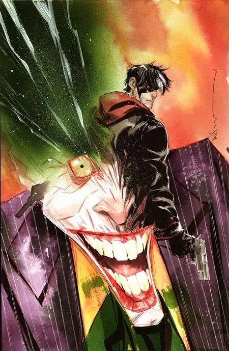 DC K.O. RED HOOD VS JOKER #1 (ONE SHOT)) CVR B DUSTIN NGUYEN CARD STOCK VAR DC Comics