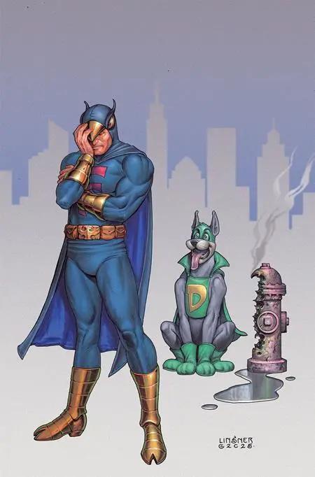 BLUE FALCON & DYNOMUTT #4 CVR G INC 1:10 JOSEPH MICHAEL LINSNER VIRGIN VAR DYNAMITE Entertainment