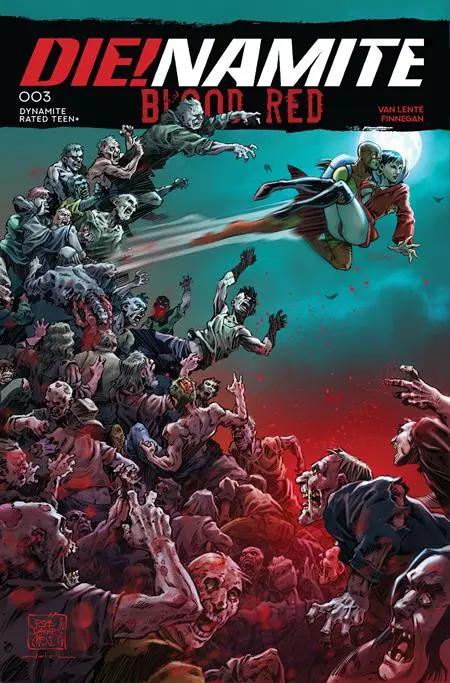DIENAMITE BLOOD RED #3 CVR B ROBERTO MELI VAR DYNAMITE Entertainment