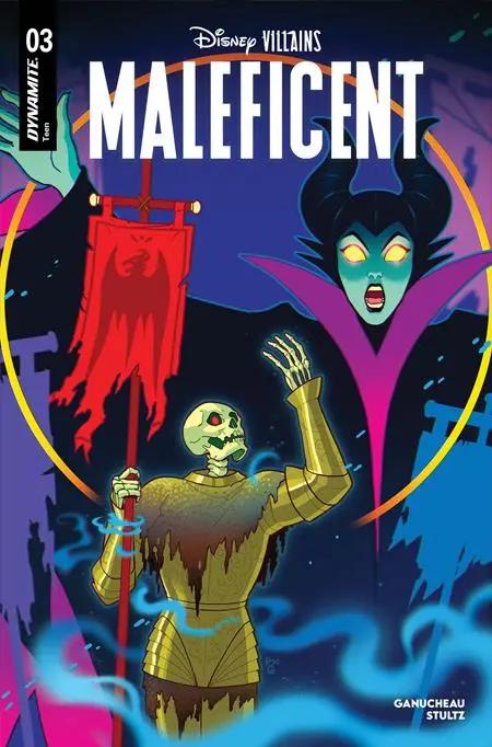 DISNEY VILLAINS MALEFICENT #3 CVR A PAULINA GANUCHEAU DYNAMITE Entertainment