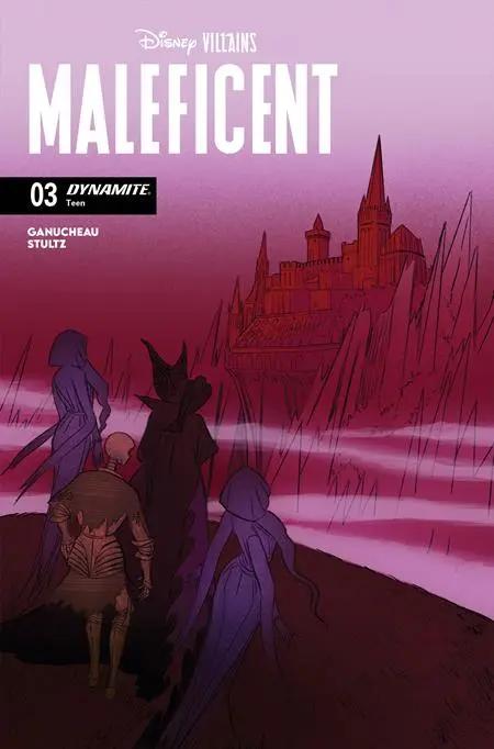 DISNEY VILLAINS MALEFICENT #3 CVR D THEO STULTZ VAR DYNAMITE Entertainment