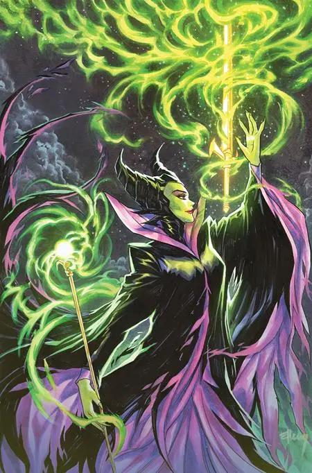 DISNEY VILLAINS MALEFICENT #3 CVR G INC 1:15 ELLERY VIRGIN VAR DYNAMITE Entertainment