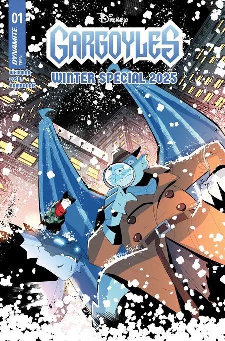 GARGOYLES WINTER SPECIAL 2025 #1 (ONE SHOT) CVR B GEORGE KAMBADAIS VAR DYNAMITE Entertainment