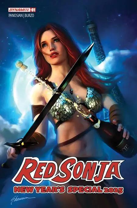 RED SONJA NEW YEARS SPECIAL 2025 #1 (ONE SHOT) CVR B SHANNON MAER VAR DYNAMITE Entertainment
