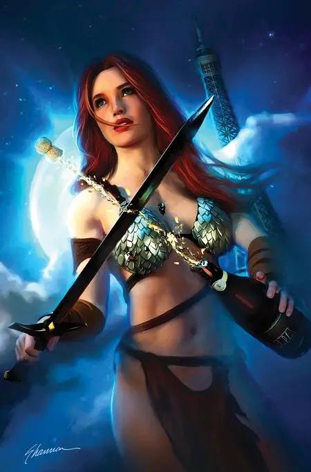 RED SONJA NEW YEARS SPECIAL 2025 #1 (ONE SHOT) CVR G INC 1:15 SHANNON MAER VIRGIN VAR DYNAMITE Entertainment