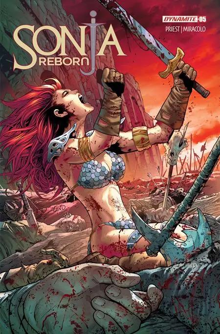 SONJA REBORN #5 CVR D GREG LAND VAR DYNAMITE Entertainment