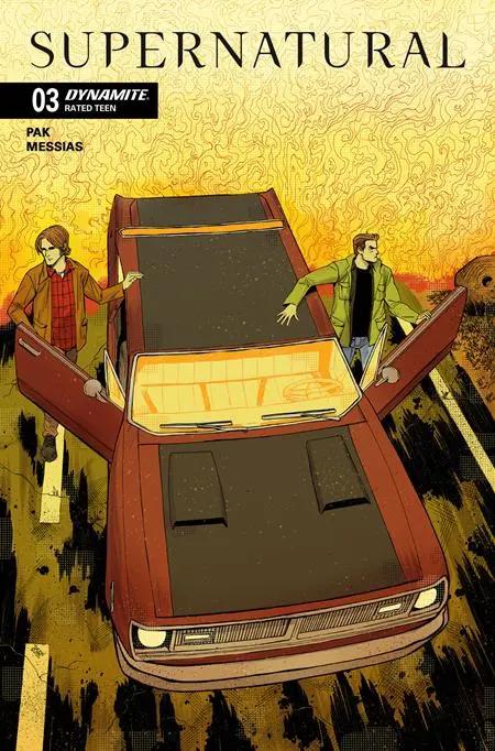 SUPERNATURAL #3 CVR B DREW MOSS VAR DYNAMITE Entertainment