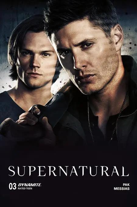 SUPERNATURAL #3 CVR D PHOTO VAR DYNAMITE Entertainment