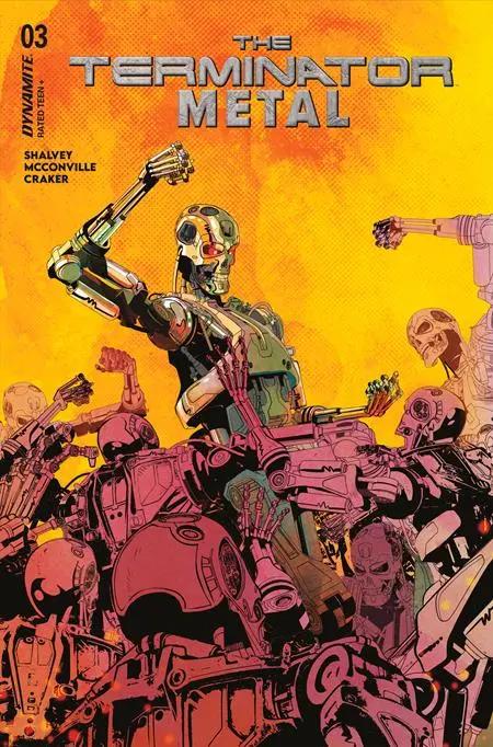 TERMINATOR METAL #3 CVR C SEBASTIAN PIRIZ VAR DYNAMITE Entertainment