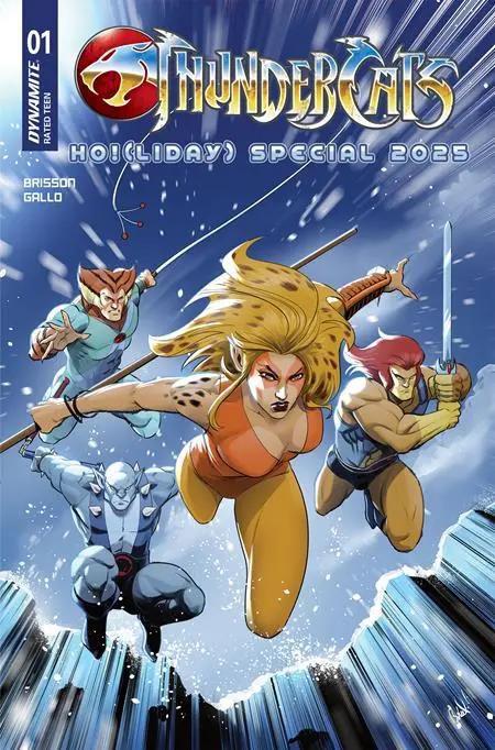 THUNDERCATS HO!(LIDAY) SPECIAL 2025 #1 (ONE SHOT) CVR C ROBERT QUINN VAR DYNAMITE Entertainment