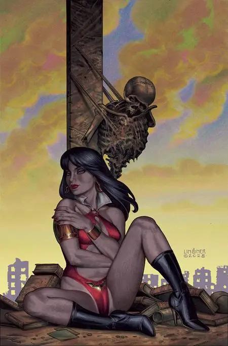 VAMPIRELLA ARMAGEDDON #6 CVR G INC 1:10 JOSEPH MICHAEL LINSNER VIRGIN VAR DYNAMITE Entertainment