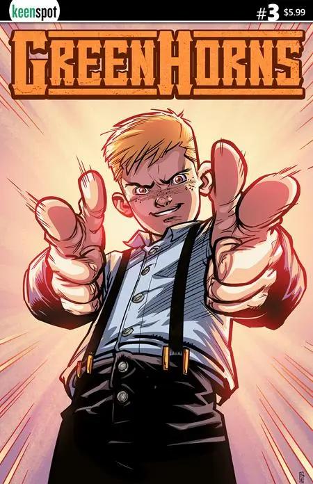 GREENHORNS #3 CVR B ATHILA FABBIO PETE PANTAZIS GUN HANDS VAR Ex Posse Holdings